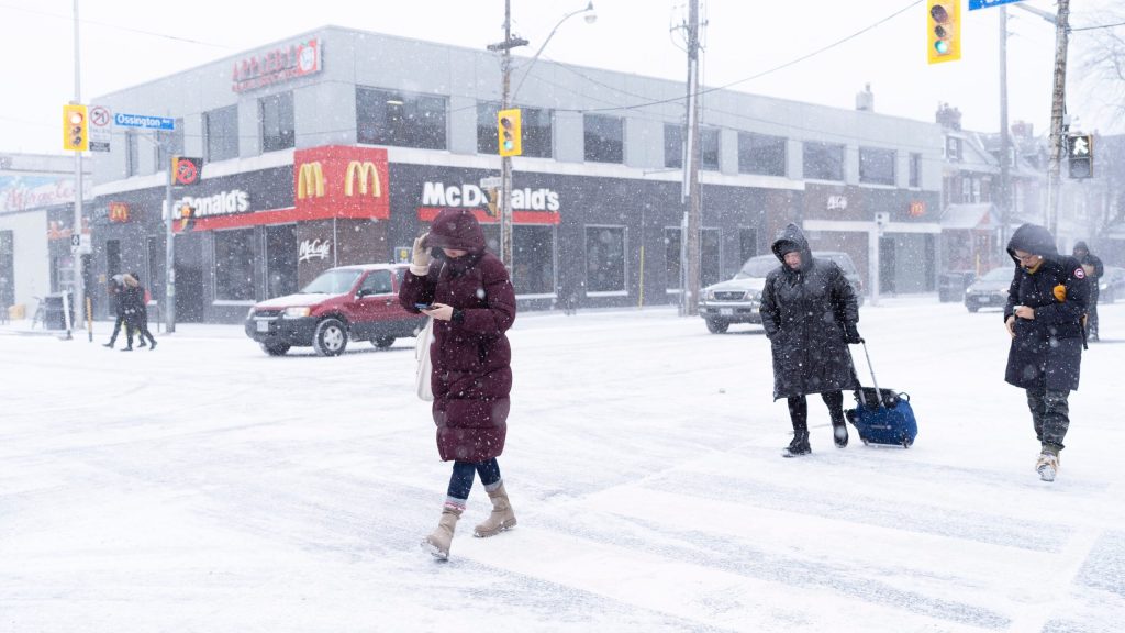 (ATUALIZADA) Toronto e GTA sob aviso de tempestade de neve de 'grande impacto'; veja agora o que esperar