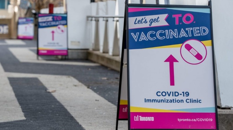 Chega o prazo para que a equipe da cidade de Toronto divulgue seu status de vacinação contra o COVID-19