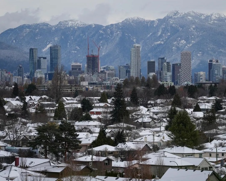 Vancouver deve passar por dias de baixas temperaturas e gelo nas ruas