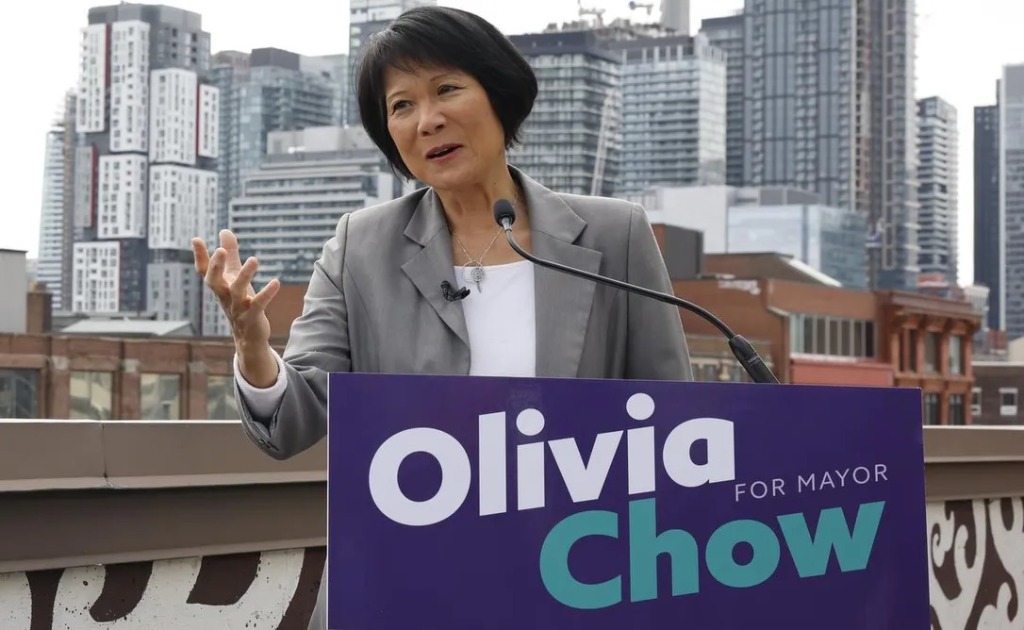 Olivia Chow mantém grande vantagem nas últimas pesquisas para prefeitura de Toronto