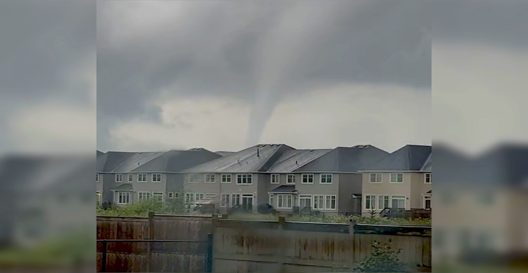 (Assista agora) Vídeos assustadores mostram tornados atravessando Ontário