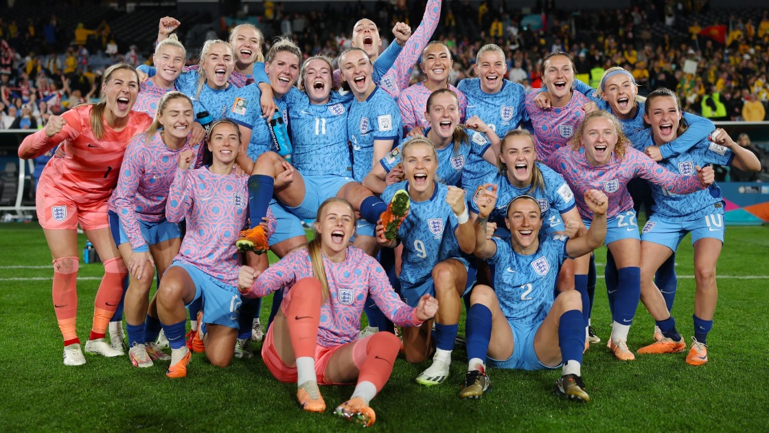 Final da Copa do Mundo feminina será disputada entre Inglaterra e