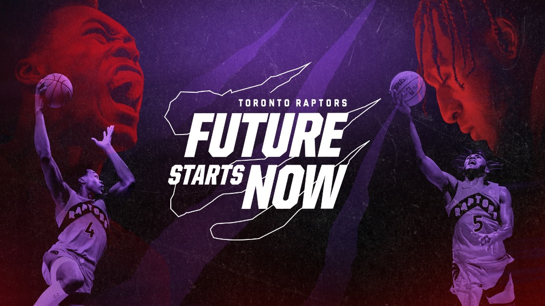 'O futuro começa agora': Toronto Raptors promove novo slogan para a equipe
