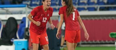 Canadá ganha ouro no futebol feminino nas Olimpíadas de Tóquio