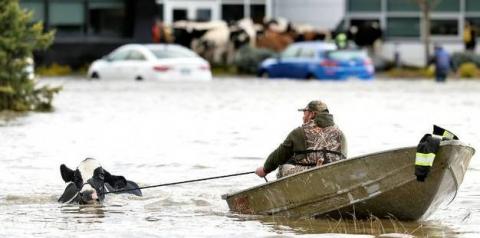 A Colúmbia Britânica sofrerá com mais tempestades e riscos de inundação